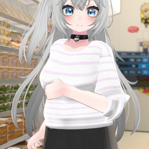 21アバター対応　シンプルスプリングコーデ (VRCHAT向け衣装） 缩略图 11