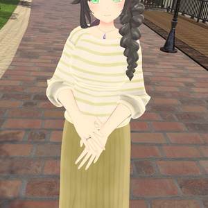 21アバター対応　シンプルスプリングコーデ (VRCHAT向け衣装） 缩略图 25