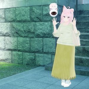 21アバター対応　シンプルスプリングコーデ (VRCHAT向け衣装） 缩略图 20