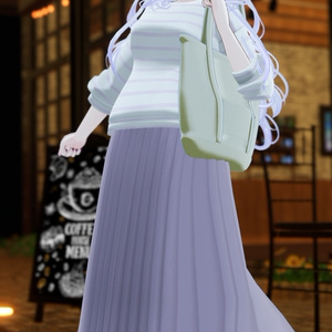 21アバター対応　シンプルスプリングコーデ (VRCHAT向け衣装） 缩略图 16