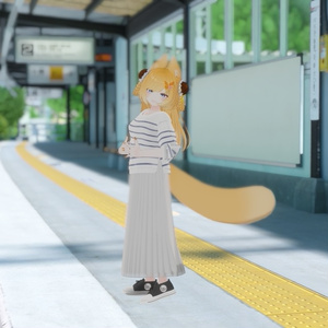 21アバター対応　シンプルスプリングコーデ (VRCHAT向け衣装） 缩略图 17
