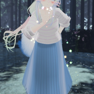 21アバター対応　シンプルスプリングコーデ (VRCHAT向け衣装） 缩略图 21