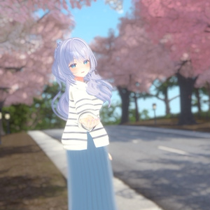 21アバター対応　シンプルスプリングコーデ (VRCHAT向け衣装） 缩略图 23