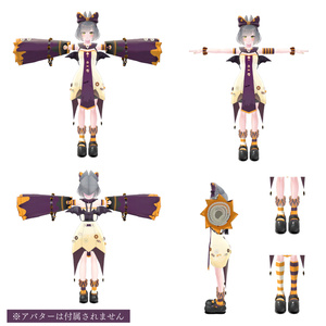 72アバター対応 NaughtySugerSweets (VRChat向け衣装) 缩略图 5
