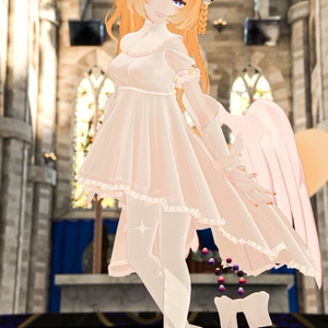 64アバター対応 LunariaFeatherlight -ルナリアフェザーライト- (VRChat向け衣装)#mumu_shop 缩略图 26