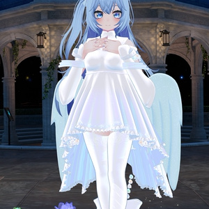 64アバター対応 LunariaFeatherlight -ルナリアフェザーライト- (VRChat向け衣装)#mumu_shop 缩略图 16