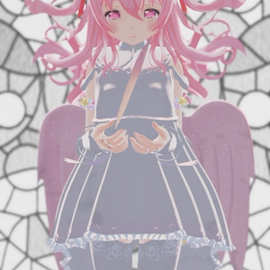 64アバター対応 LunariaFeatherlight -ルナリアフェザーライト- (VRChat向け衣装)#mumu_shop 缩略图 32
