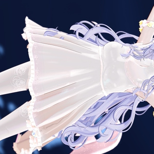 64アバター対応 LunariaFeatherlight -ルナリアフェザーライト- (VRChat向け衣装)#mumu_shop 缩略图 10