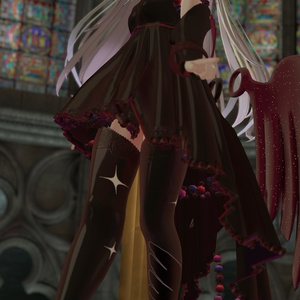 64アバター対応 LunariaFeatherlight -ルナリアフェザーライト- (VRChat向け衣装)#mumu_shop 缩略图 30