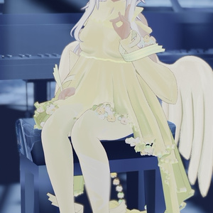64アバター対応 LunariaFeatherlight -ルナリアフェザーライト- (VRChat向け衣装)#mumu_shop 缩略图 33