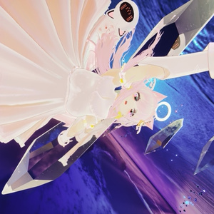 64アバター対応 LunariaFeatherlight -ルナリアフェザーライト- (VRChat向け衣装)#mumu_shop 缩略图 27