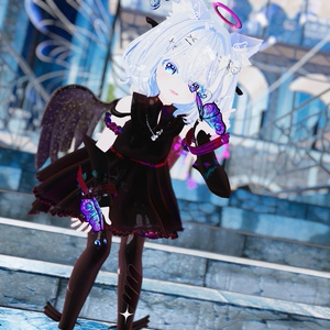 64アバター対応 LunariaFeatherlight -ルナリアフェザーライト- (VRChat向け衣装)#mumu_shop 缩略图 31