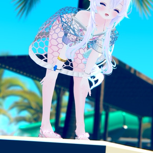 64アバター対応 Ulysfluffy--ユリスフラフィ- (VRChat向け衣装)#mumu_shop 缩略图 25