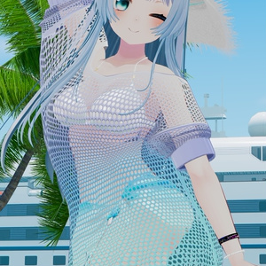 64アバター対応 Ulysfluffy--ユリスフラフィ- (VRChat向け衣装)#mumu_shop 缩略图 59