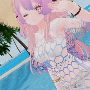 64アバター対応 Ulysfluffy--ユリスフラフィ- (VRChat向け衣装)#mumu_shop 缩略图 44
