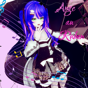 🎵コラボVRChat向け衣装🎵 Ange au Ruban -アンジュ オ リュバン-#mumu_shop