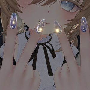 124アバター相当 冬きらめきネイル StellarCraftMagNail - ステラクラフトマグネイル(VRChat向ネイルチップ)#mumu_shop 缩略图 49