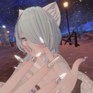 124アバター相当 冬きらめきネイル StellarCraftMagNail - ステラクラフトマグネイル(VRChat向ネイルチップ)#mumu_shop 缩略图 45