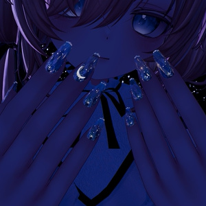 124アバター相当 冬きらめきネイル StellarCraftMagNail - ステラクラフトマグネイル(VRChat向ネイルチップ)#mumu_shop 缩略图 50