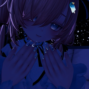 124アバター相当 冬きらめきネイル StellarCraftMagNail - ステラクラフトマグネイル(VRChat向ネイルチップ)#mumu_shop 缩略图 40