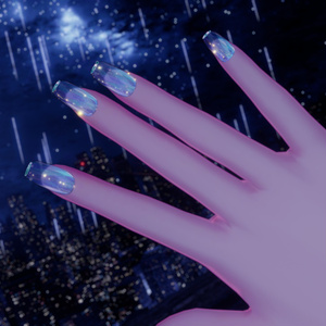 124アバター相当 冬きらめきネイル StellarCraftMagNail - ステラクラフトマグネイル(VRChat向ネイルチップ)#mumu_shop 缩略图 28