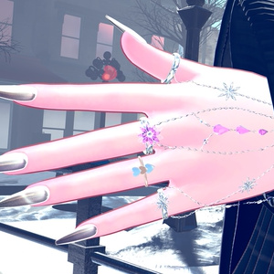 124アバター相当 冬きらめきネイル StellarCraftMagNail - ステラクラフトマグネイル(VRChat向ネイルチップ)#mumu_shop 缩略图 18