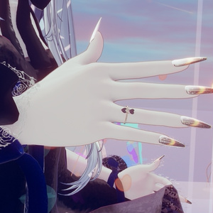 124アバター相当 冬きらめきネイル StellarCraftMagNail - ステラクラフトマグネイル(VRChat向ネイルチップ)#mumu_shop 缩略图 21