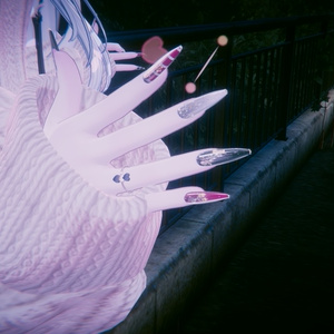 124アバター相当 冬きらめきネイル StellarCraftMagNail - ステラクラフトマグネイル(VRChat向ネイルチップ)#mumu_shop 缩略图 34