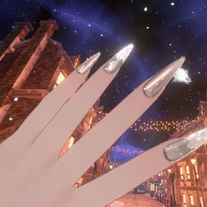 124アバター相当 冬きらめきネイル StellarCraftMagNail - ステラクラフトマグネイル(VRChat向ネイルチップ)#mumu_shop 缩略图 51