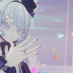 124アバター相当 冬きらめきネイル StellarCraftMagNail - ステラクラフトマグネイル(VRChat向ネイルチップ)#mumu_shop 缩略图 22