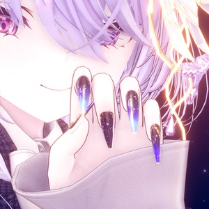 124アバター相当 冬きらめきネイル StellarCraftMagNail - ステラクラフトマグネイル(VRChat向ネイルチップ)#mumu_shop 缩略图 16