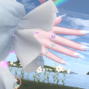 124アバター相当 冬きらめきネイル StellarCraftMagNail - ステラクラフトマグネイル(VRChat向ネイルチップ)#mumu_shop 缩略图 32
