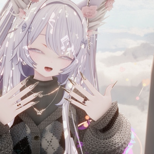124アバター相当 冬きらめきネイル StellarCraftMagNail - ステラクラフトマグネイル(VRChat向ネイルチップ)#mumu_shop 缩略图 19