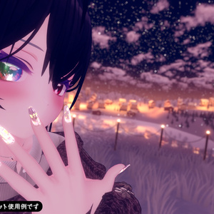 124アバター相当 冬きらめきネイル StellarCraftMagNail - ステラクラフトマグネイル(VRChat向ネイルチップ)#mumu_shop 缩略图 39
