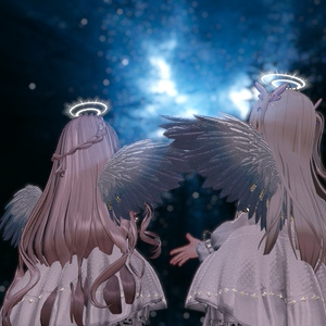 105アバター相当天使＆悪魔コーデ ディアベルム＆セラフィン Diabellum & Seraphine(VRChat向衣装)#mumu_shop 缩略图 22