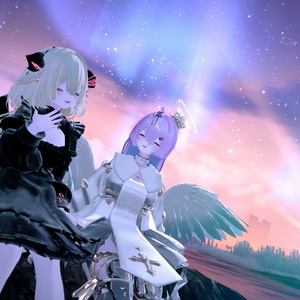105アバター相当天使＆悪魔コーデ ディアベルム＆セラフィン Diabellum & Seraphine(VRChat向衣装)#mumu_shop 缩略图 74