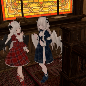 105アバター相当天使＆悪魔コーデ ディアベルム＆セラフィン Diabellum & Seraphine(VRChat向衣装)#mumu_shop 缩略图 31