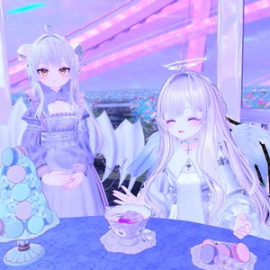 105アバター相当天使＆悪魔コーデ ディアベルム＆セラフィン Diabellum & Seraphine(VRChat向衣装)#mumu_shop 缩略图 14