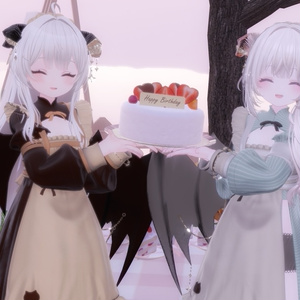 105アバター相当天使＆悪魔コーデ ディアベルム＆セラフィン Diabellum & Seraphine(VRChat向衣装)#mumu_shop 缩略图 13