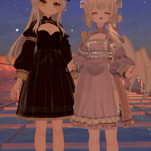105アバター相当天使＆悪魔コーデ ディアベルム＆セラフィン Diabellum & Seraphine(VRChat向衣装)#mumu_shop 缩略图 39