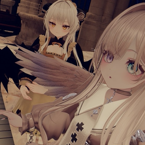 105アバター相当天使＆悪魔コーデ ディアベルム＆セラフィン Diabellum & Seraphine(VRChat向衣装)#mumu_shop 缩略图 68