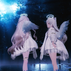 105アバター相当天使＆悪魔コーデ ディアベルム＆セラフィン Diabellum & Seraphine(VRChat向衣装)#mumu_shop 缩略图 15