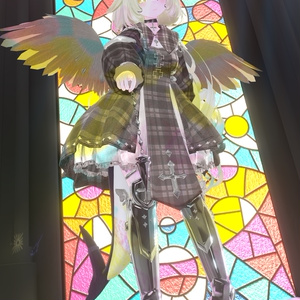 105アバター相当天使＆悪魔コーデ ディアベルム＆セラフィン Diabellum & Seraphine(VRChat向衣装)#mumu_shop 缩略图 37
