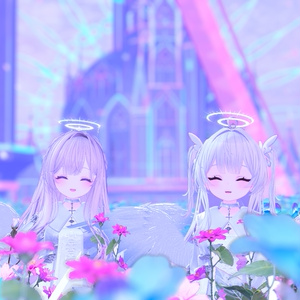 105アバター相当天使＆悪魔コーデ ディアベルム＆セラフィン Diabellum & Seraphine(VRChat向衣装)#mumu_shop 缩略图 33