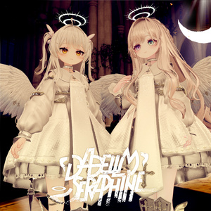 105アバター相当天使＆悪魔コーデ ディアベルム＆セラフィン Diabellum & Seraphine(VRChat向衣装)#mumu_shop 缩略图 2