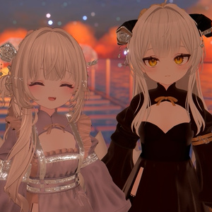 105アバター相当天使＆悪魔コーデ ディアベルム＆セラフィン Diabellum & Seraphine(VRChat向衣装)#mumu_shop 缩略图 12