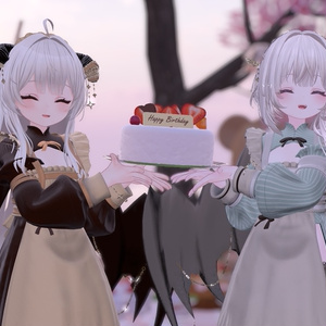 105アバター相当天使＆悪魔コーデ ディアベルム＆セラフィン Diabellum & Seraphine(VRChat向衣装)#mumu_shop 缩略图 43