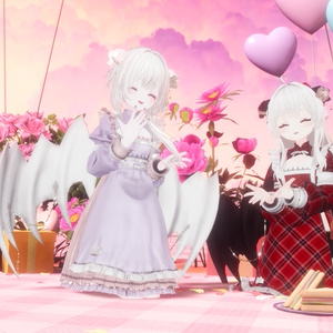 105アバター相当天使＆悪魔コーデ ディアベルム＆セラフィン Diabellum & Seraphine(VRChat向衣装)#mumu_shop 缩略图 32