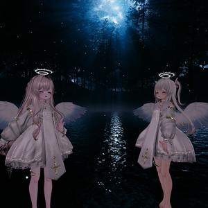 105アバター相当天使＆悪魔コーデ ディアベルム＆セラフィン Diabellum & Seraphine(VRChat向衣装)#mumu_shop 缩略图 23