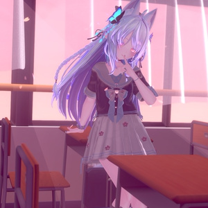 116アバター相当制服コーデ さくらいろひまりねこ(26バリエーション､VRChat向衣装)#mumu_shop 缩略图 28